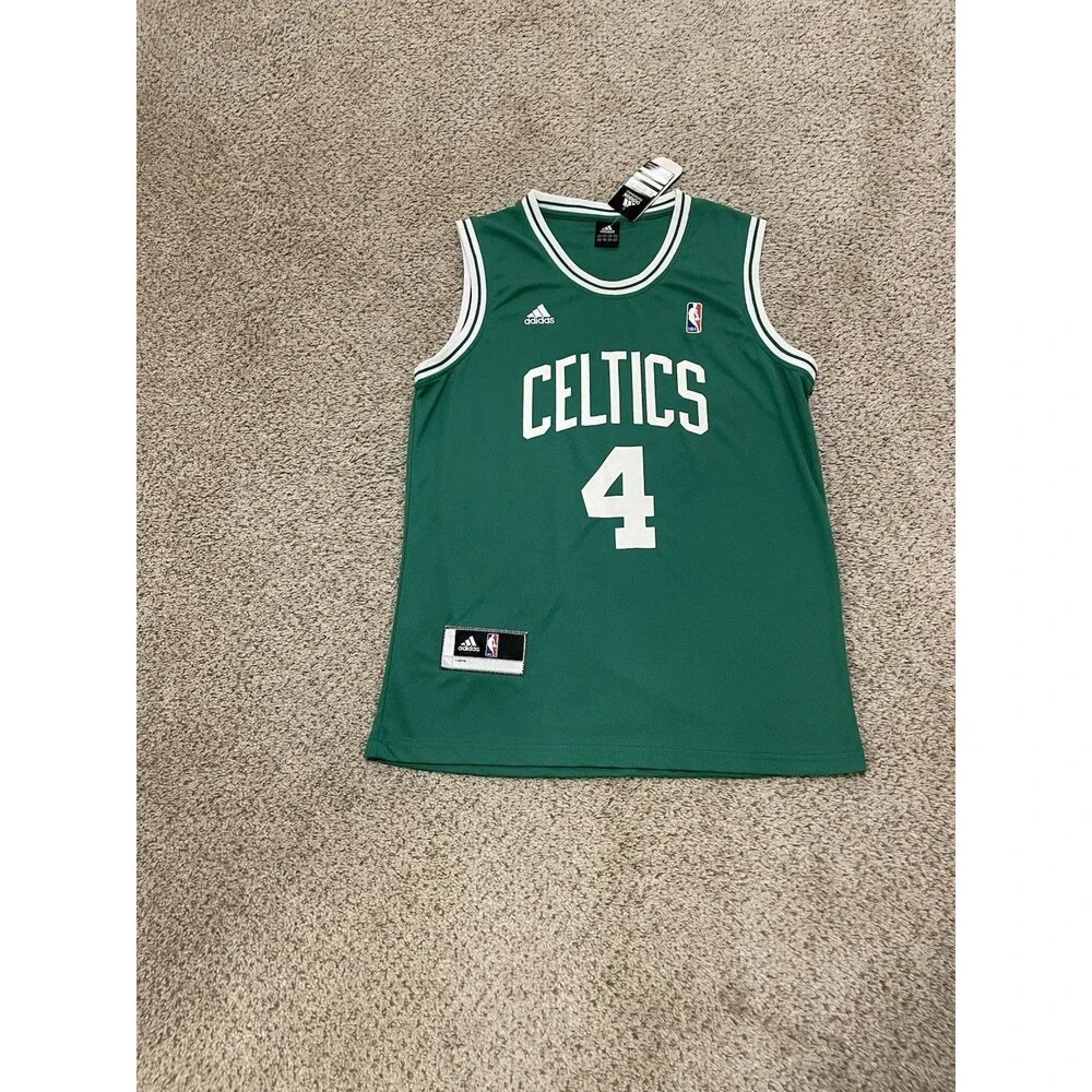Adidas NBA Men's L Boston Celtic’s #4 Isiah Thomas Swingman Jersey NWT